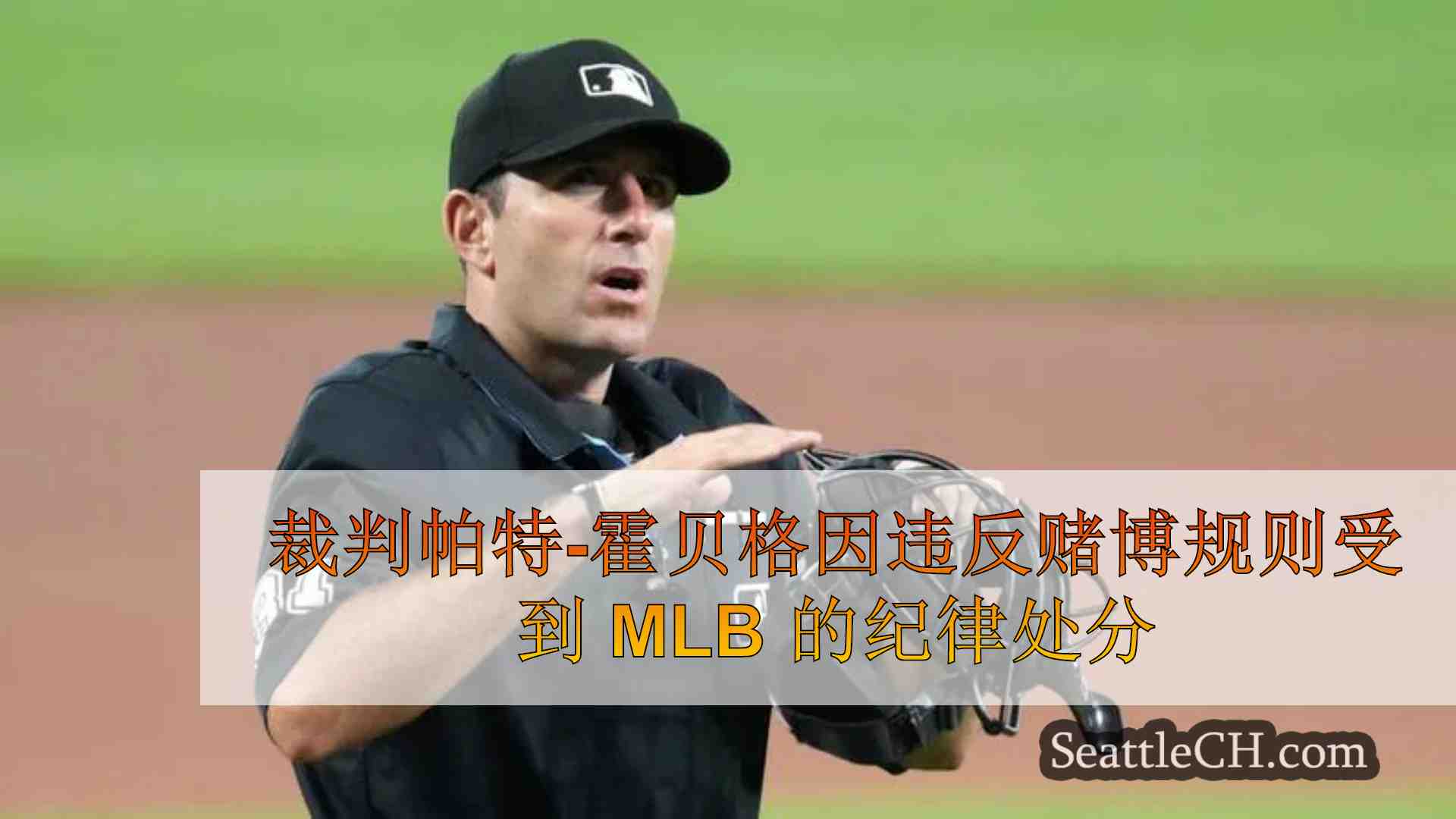 裁判帕特-霍贝格因违反赌博规则受到 MLB 的纪律处分