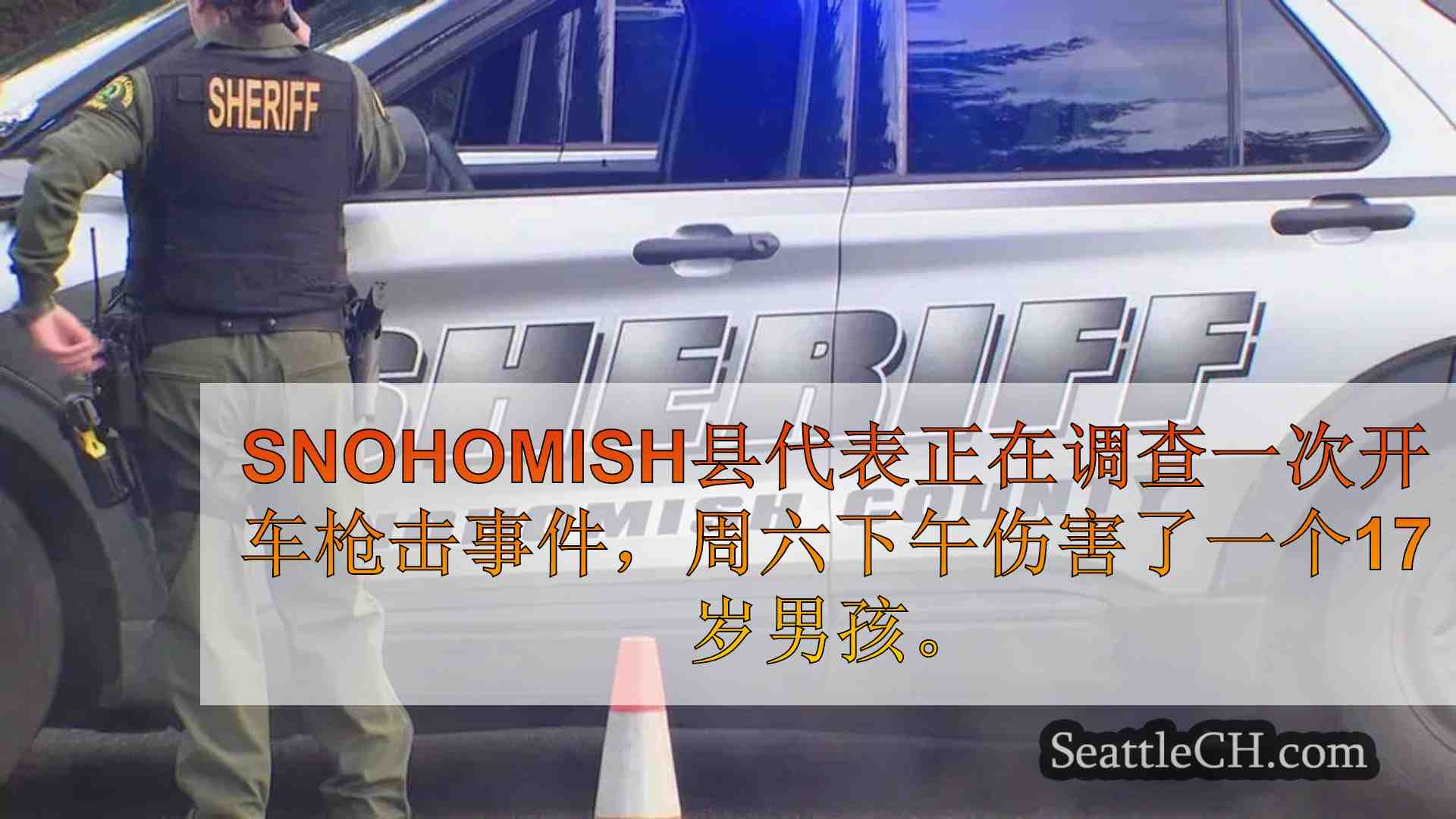 在斯诺霍米什县开车射击后17岁