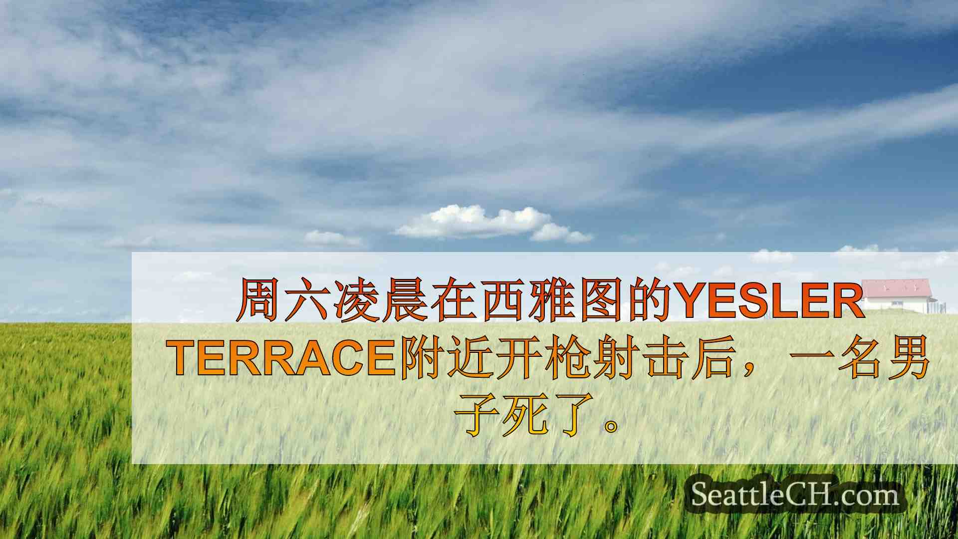 西雅图新闻 SeattleCH