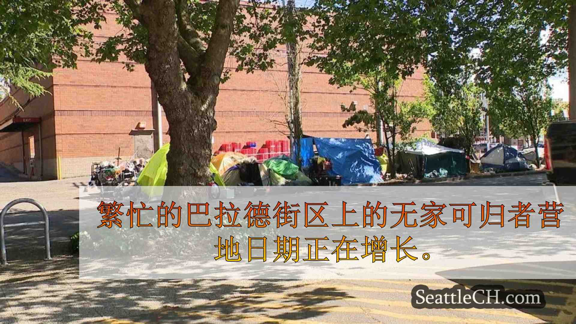 城市回应不断发展的巴拉德无家可归营地