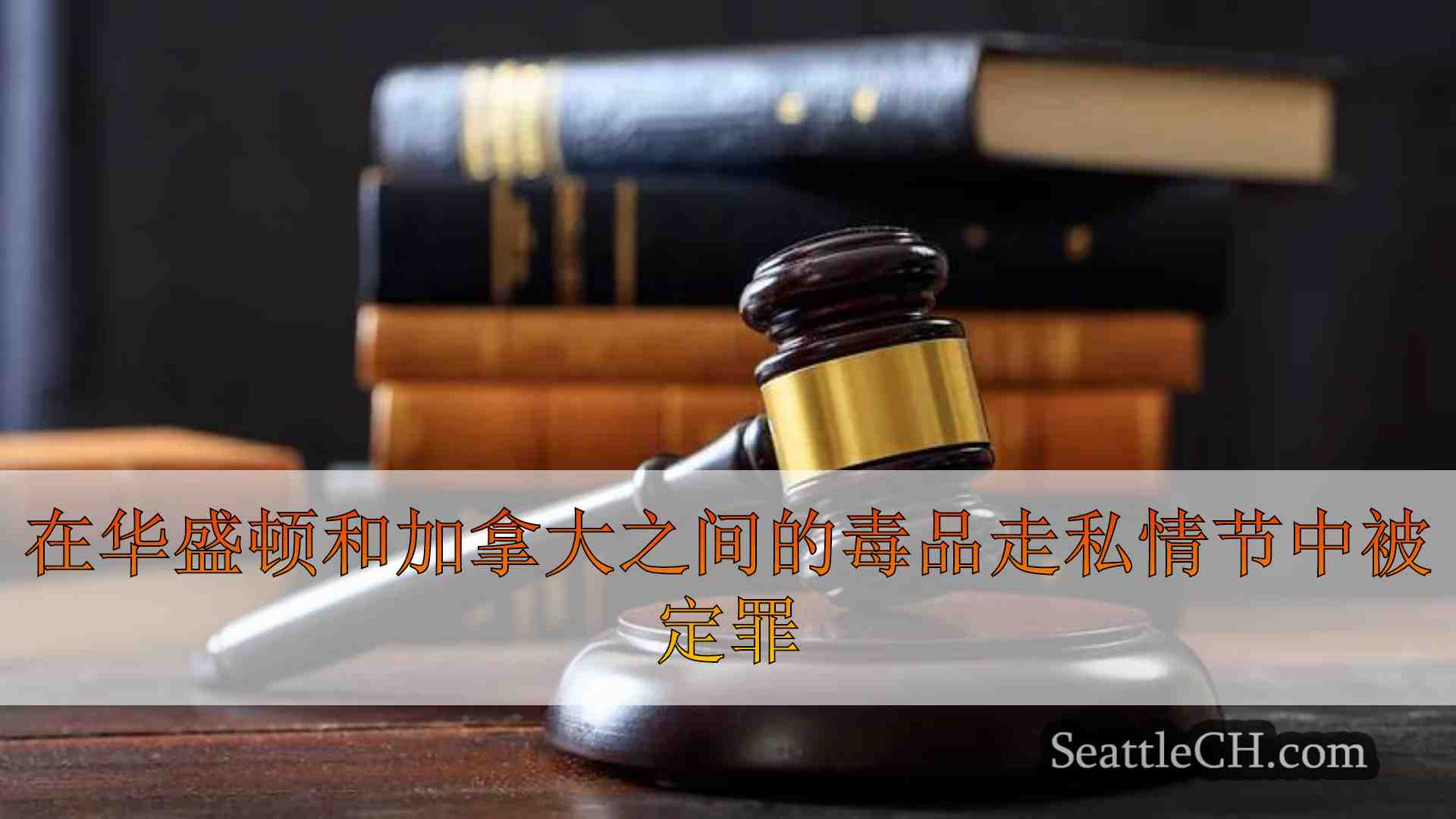 在华盛顿和加拿大之间的毒品走私情节中被定罪