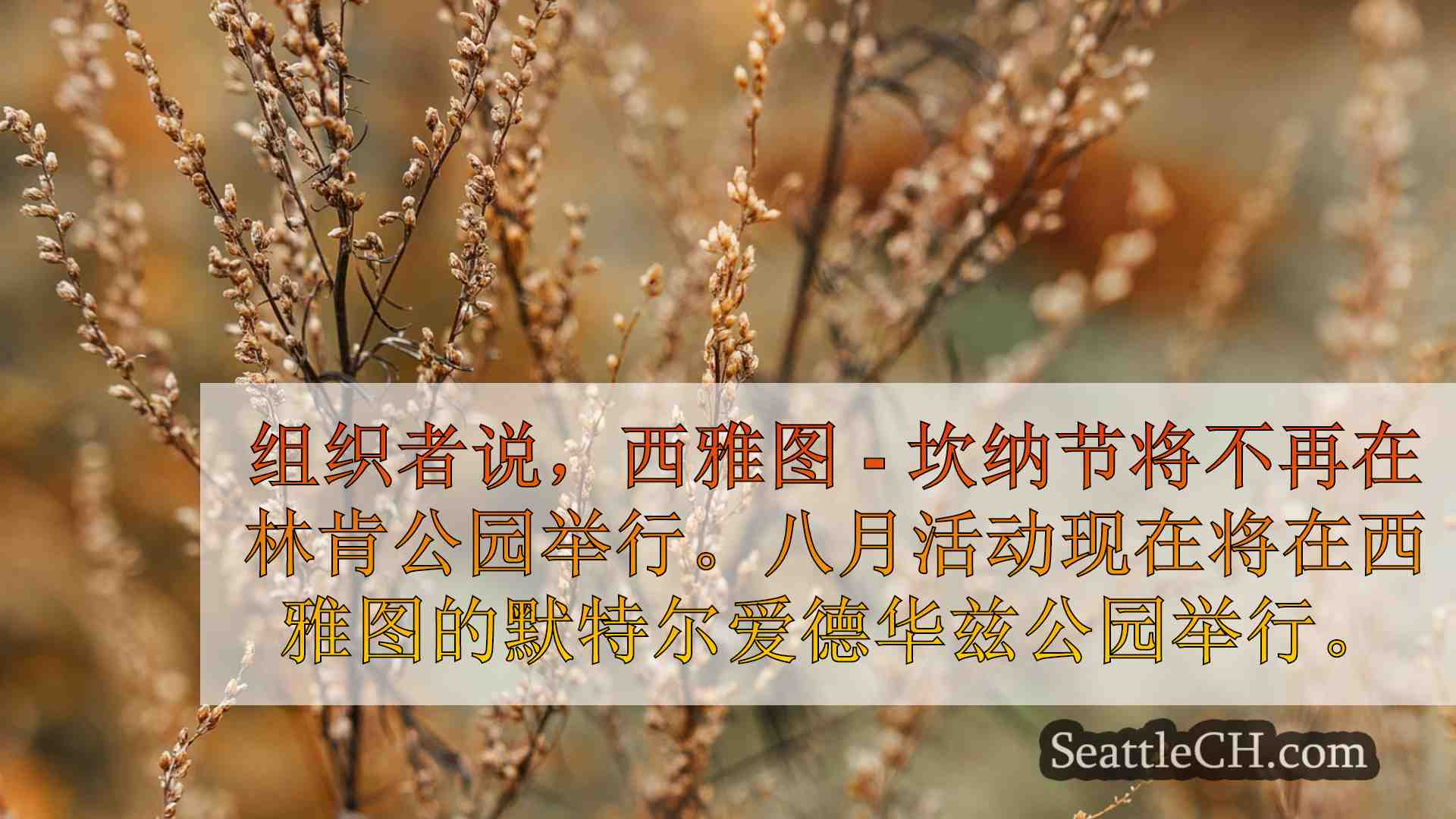 西雅图新闻 SeattleCH