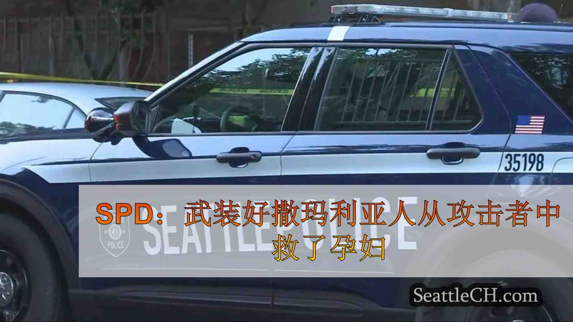 SPD：武装好撒玛利亚人从攻击者中救了孕妇