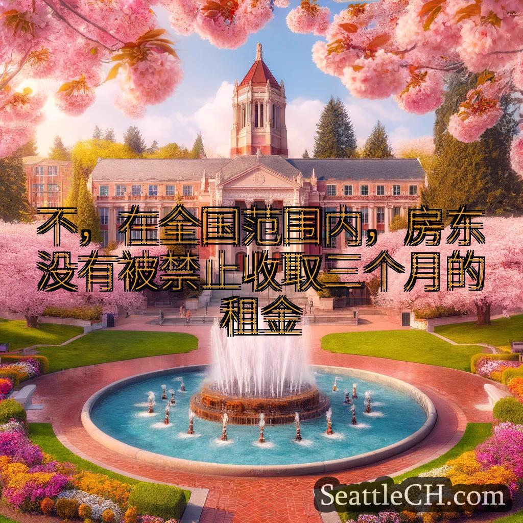 西雅图新闻 不，在全国范围内，房东没有被禁止收取三个月的租金