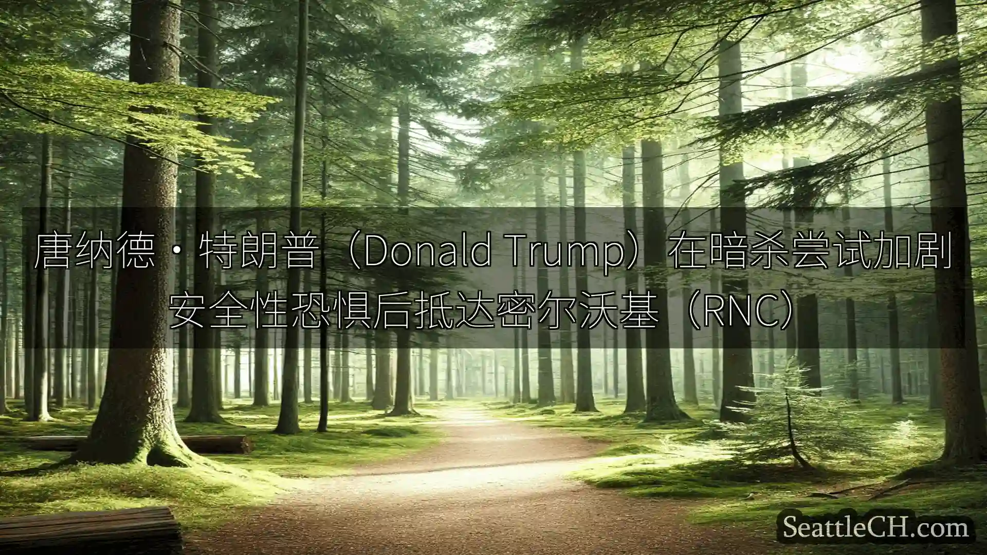 西雅图新闻 唐纳德·特朗普（Donald