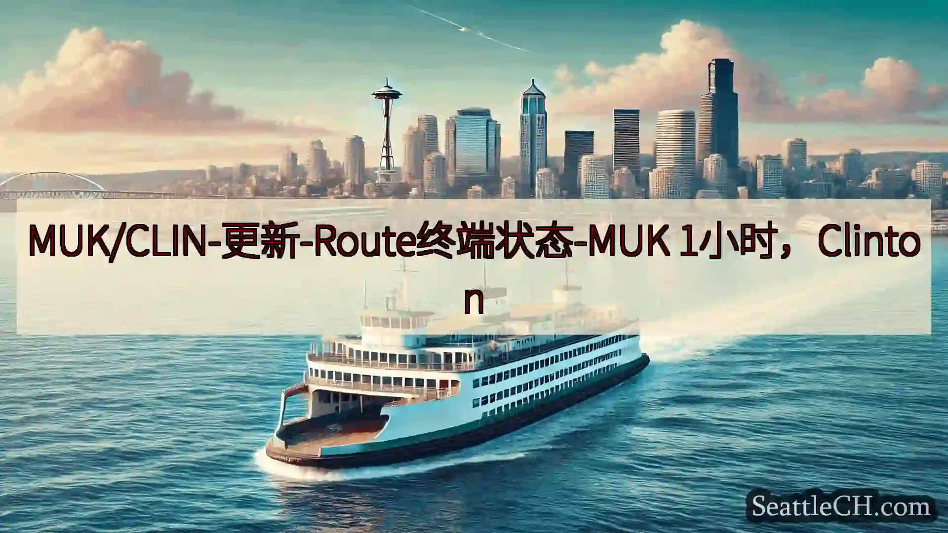 西雅图渡轮新闻 MUK/CLIN-更新-Route终端状态-MUK