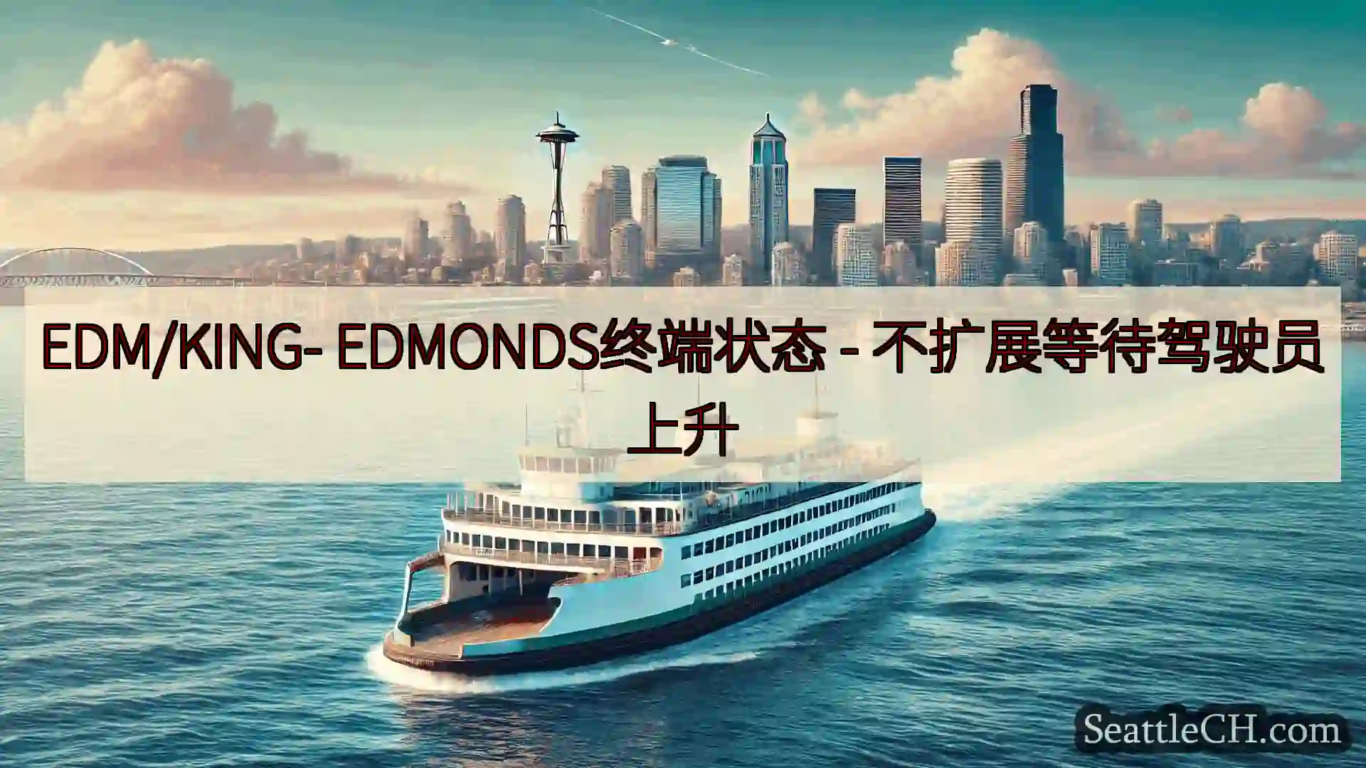 西雅图渡轮新闻 EDM/KING- EDMONDS终端状态 -