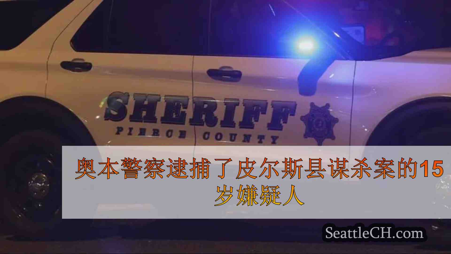 奥本警察逮捕了皮尔斯县谋杀案的15岁嫌疑人