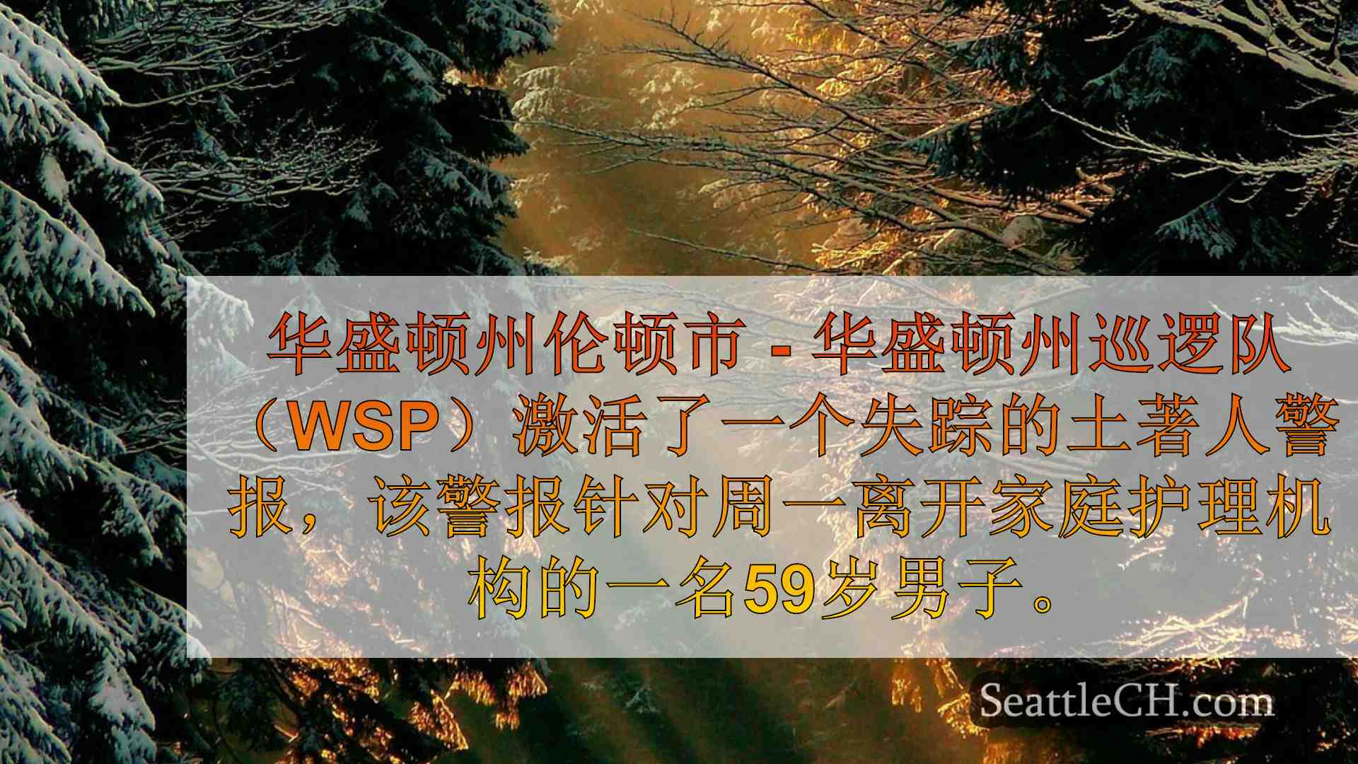 西雅图新闻 SeattleCH