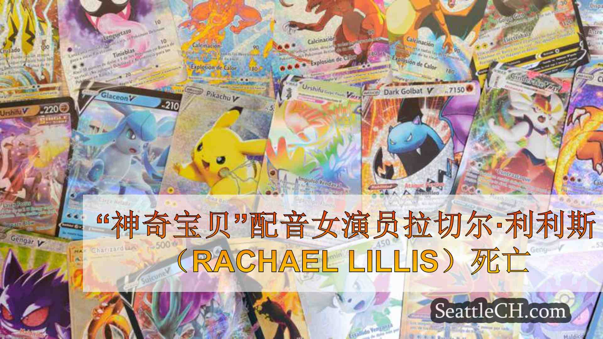 “神奇宝贝”配音女演员拉切尔·利利斯（Rachael Lillis）死亡