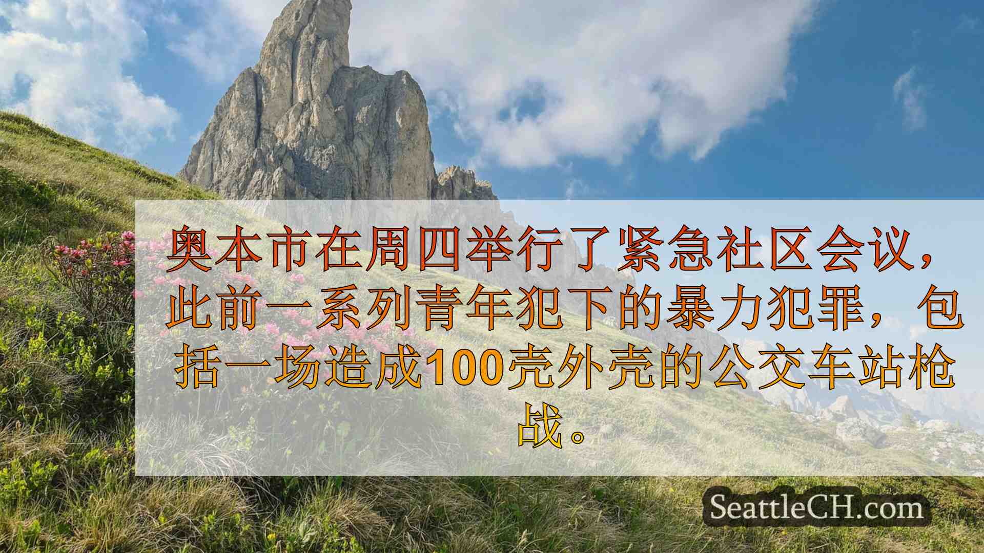 西雅图新闻 SeattleCH