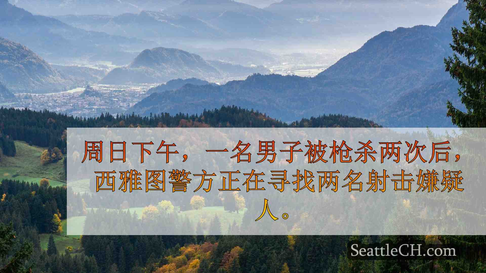 西雅图新闻 SeattleCH