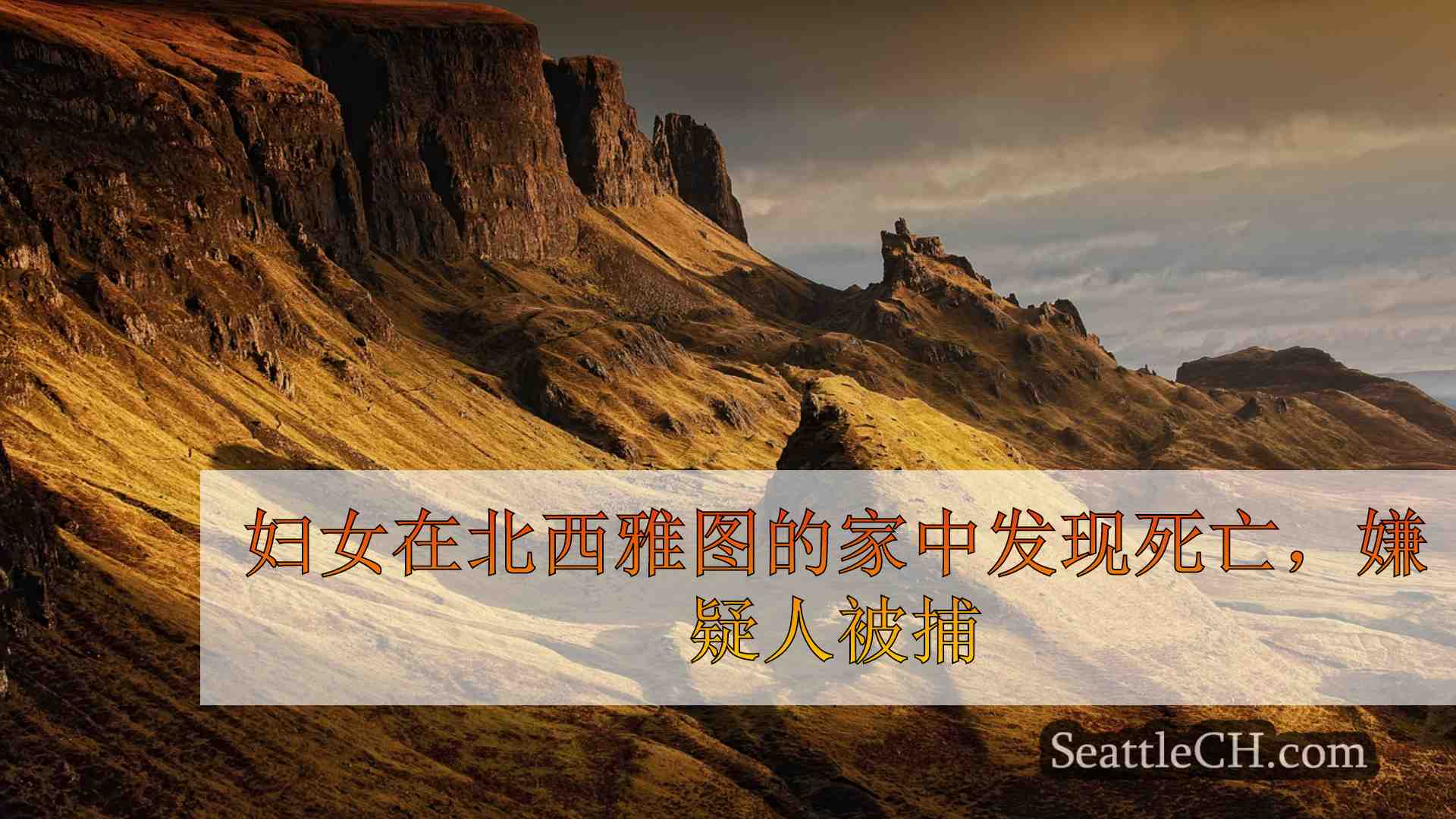 西雅图新闻 SeattleCH
