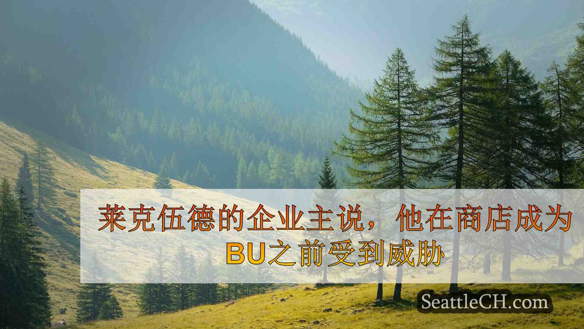 西雅图新闻 SeattleCH