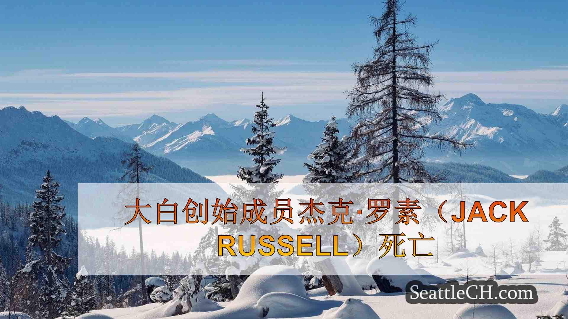 西雅图新闻 SeattleCH