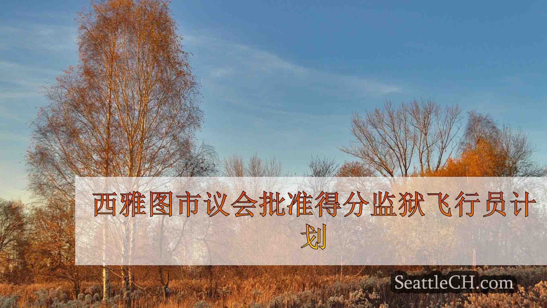 西雅图新闻 SeattleCH