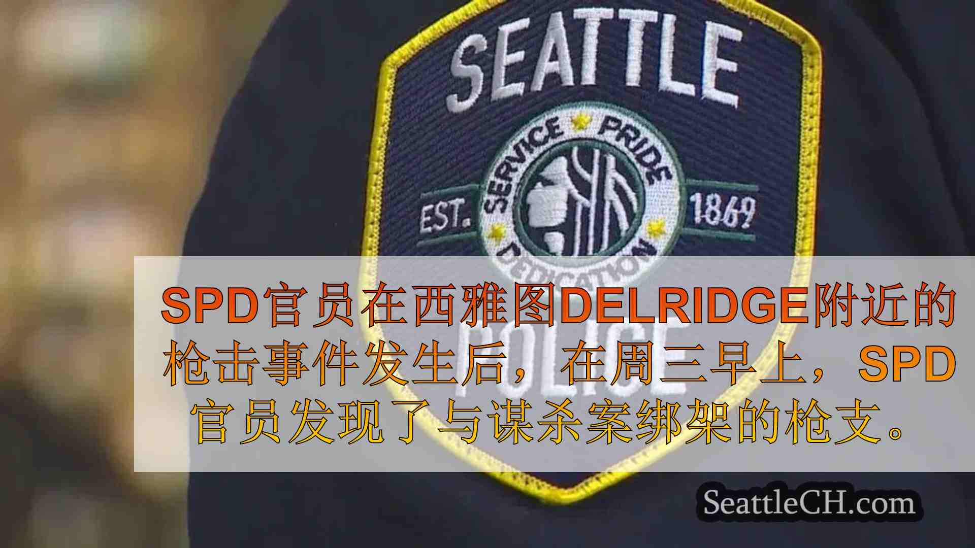 西雅图警察在清晨逮捕期间恢复了与联邦道路谋杀罪的枪支