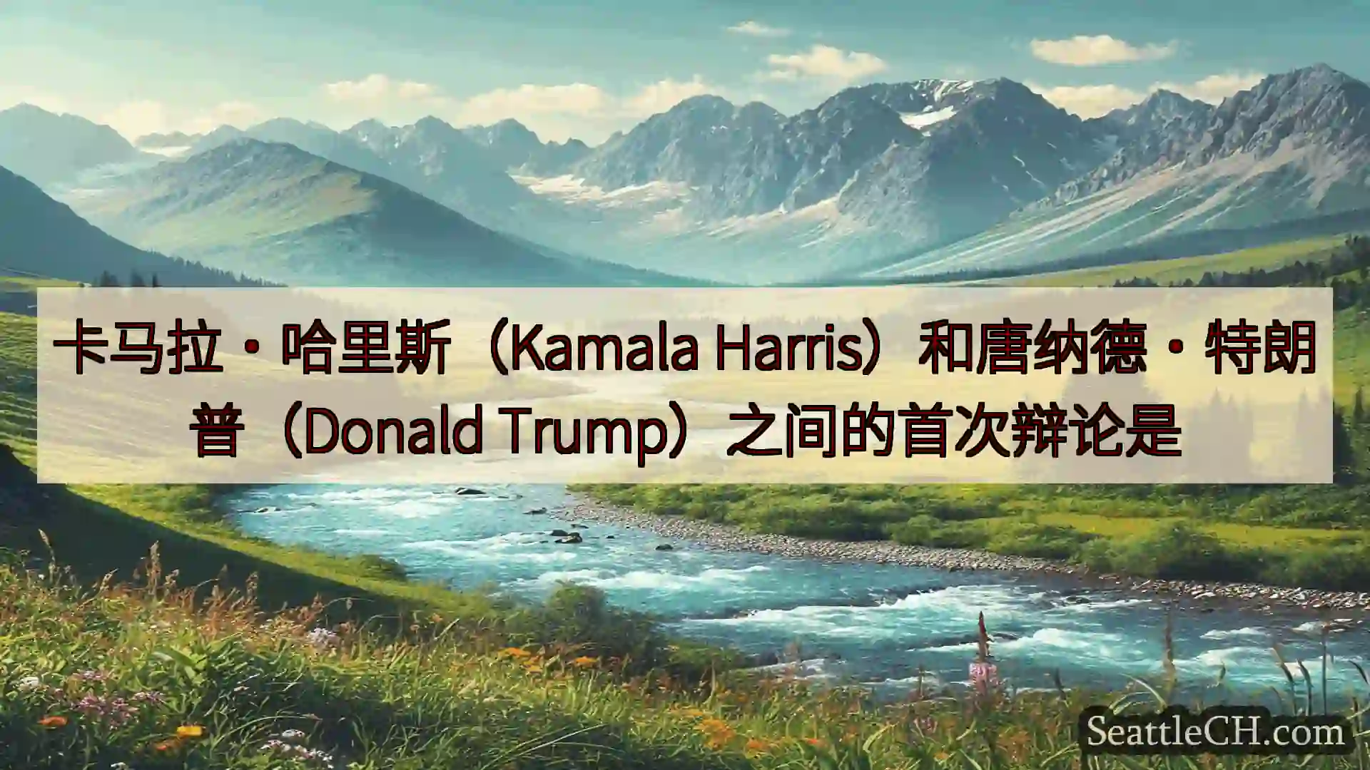 西雅图新闻 卡马拉·哈里斯（Kamala