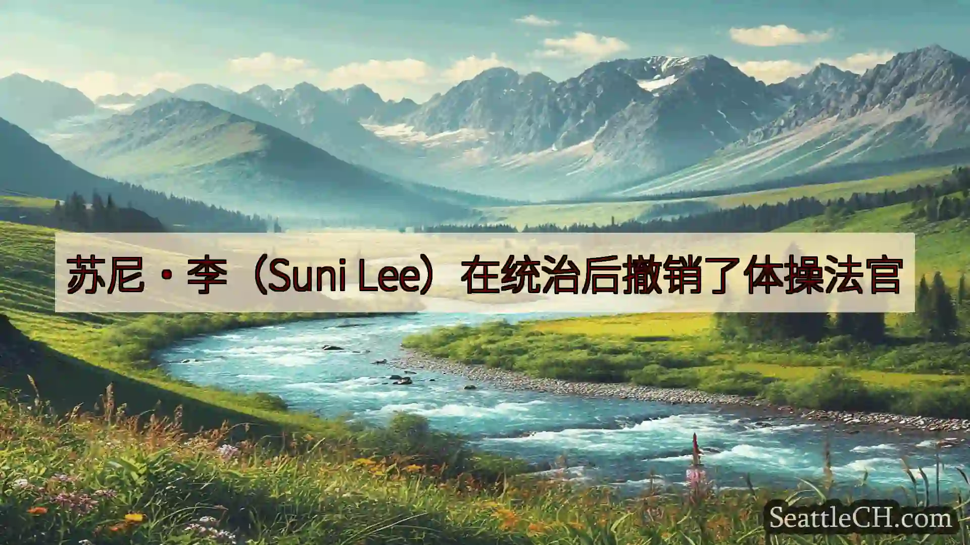 西雅图新闻 苏尼·李（Suni Lee）在统治后撤销了体操法官