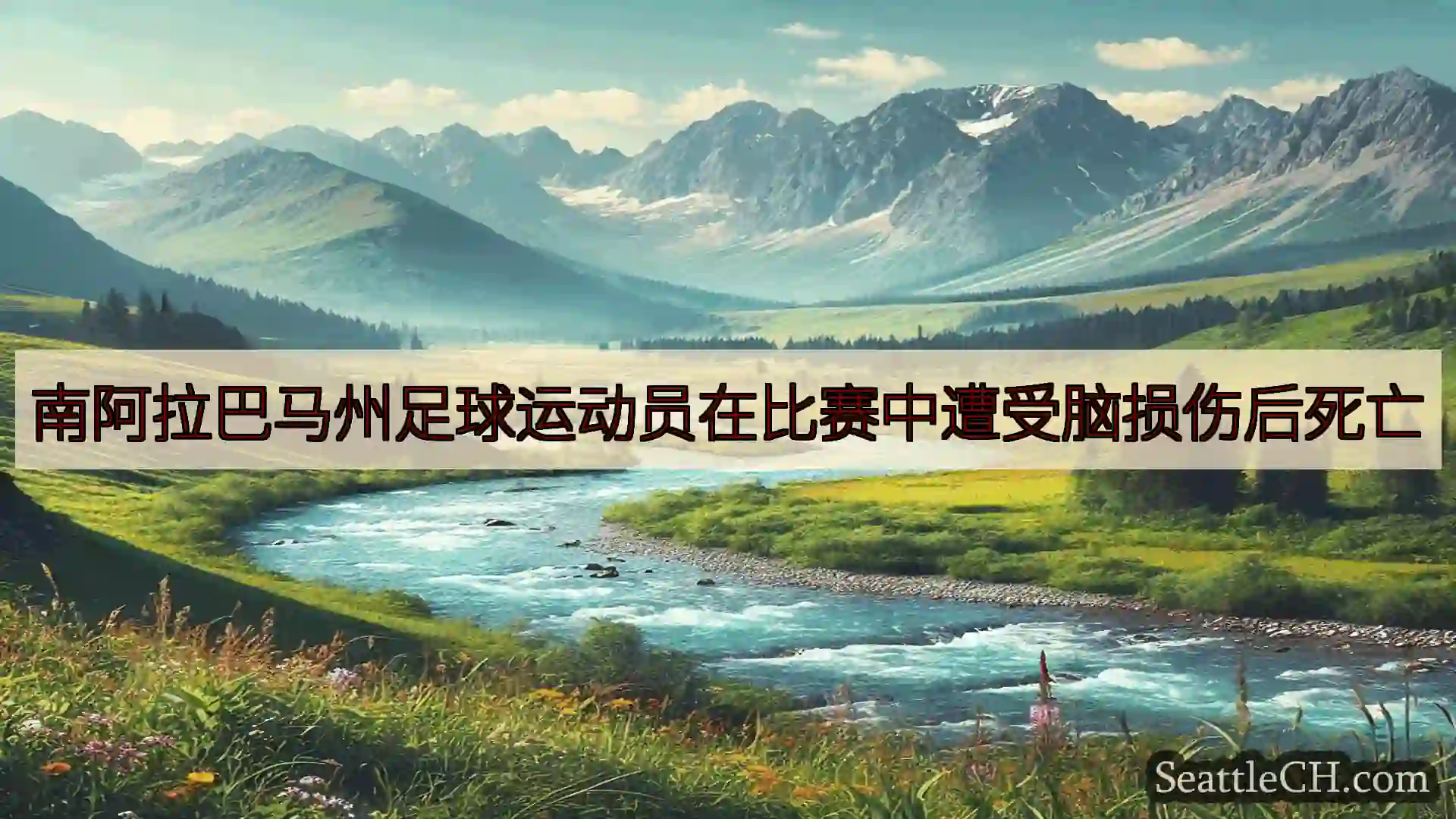 西雅图新闻 南阿拉巴马州足球运动员在比赛中遭受脑损伤后死亡