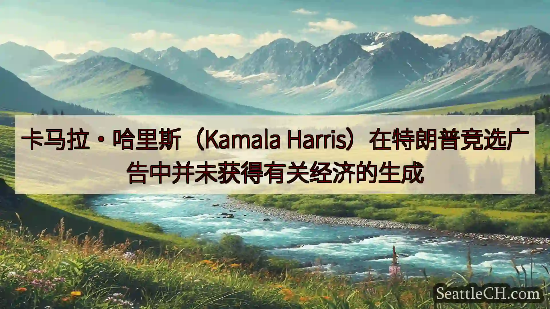 西雅图新闻 卡马拉·哈里斯（Kamala