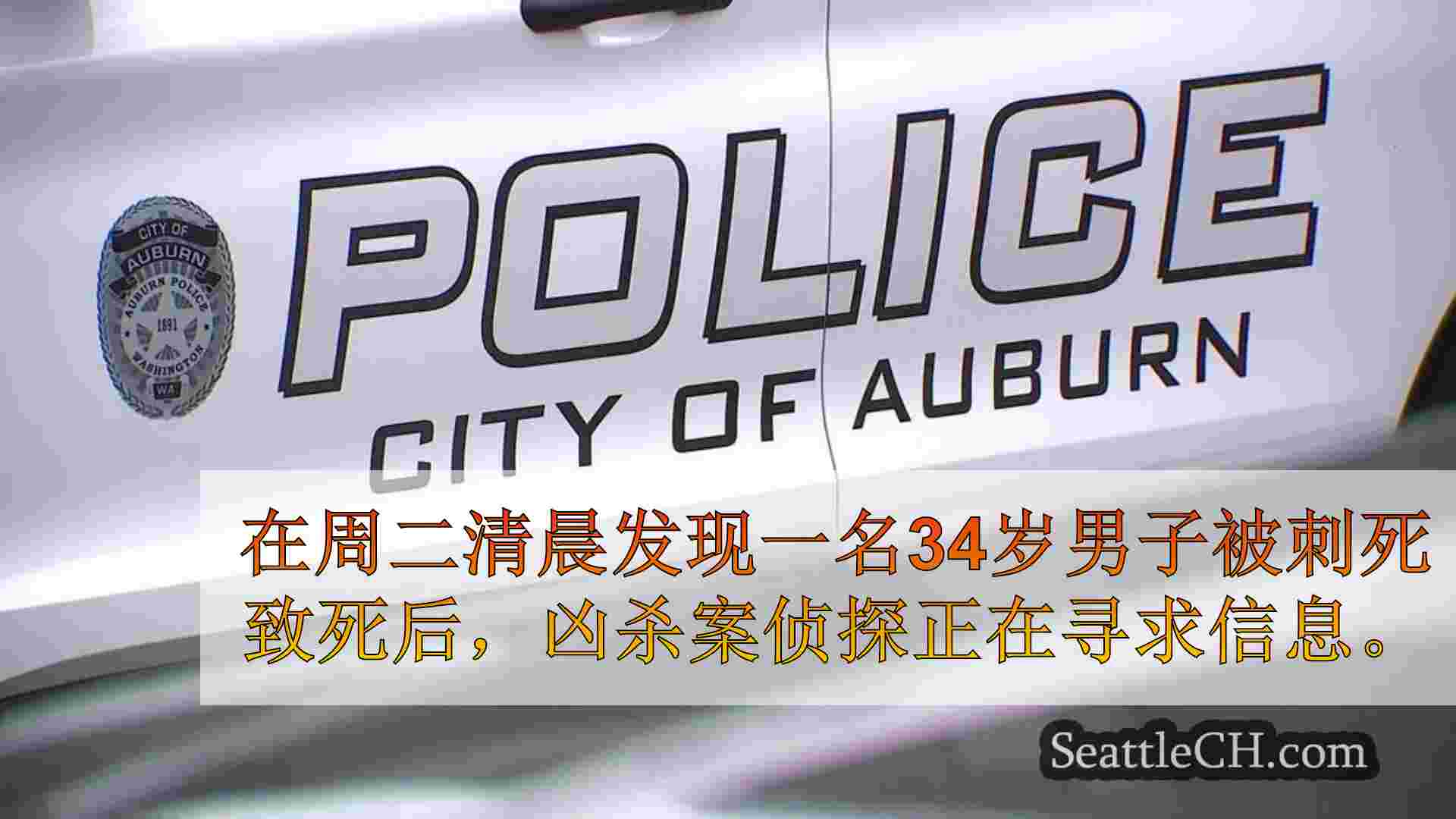 奥本警察在34岁的男子发现被刺死后寻求提示