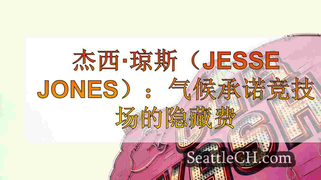 杰西·琼斯（Jesse Jones）：气候承诺竞技场的隐藏费