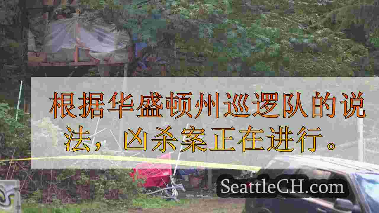 西雅图无家可归营地发现的人类遗体