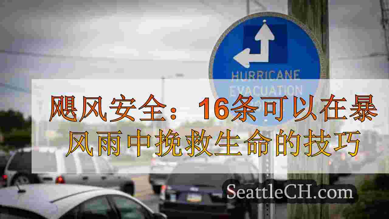 飓风安全：16条可以在暴风雨中挽救生命的技巧