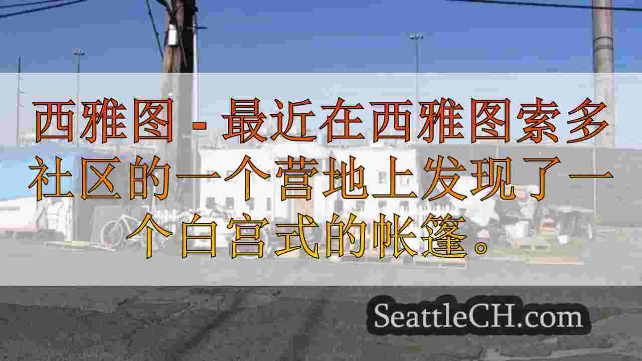 在西雅图的苏多社区发现了白宫式的营地