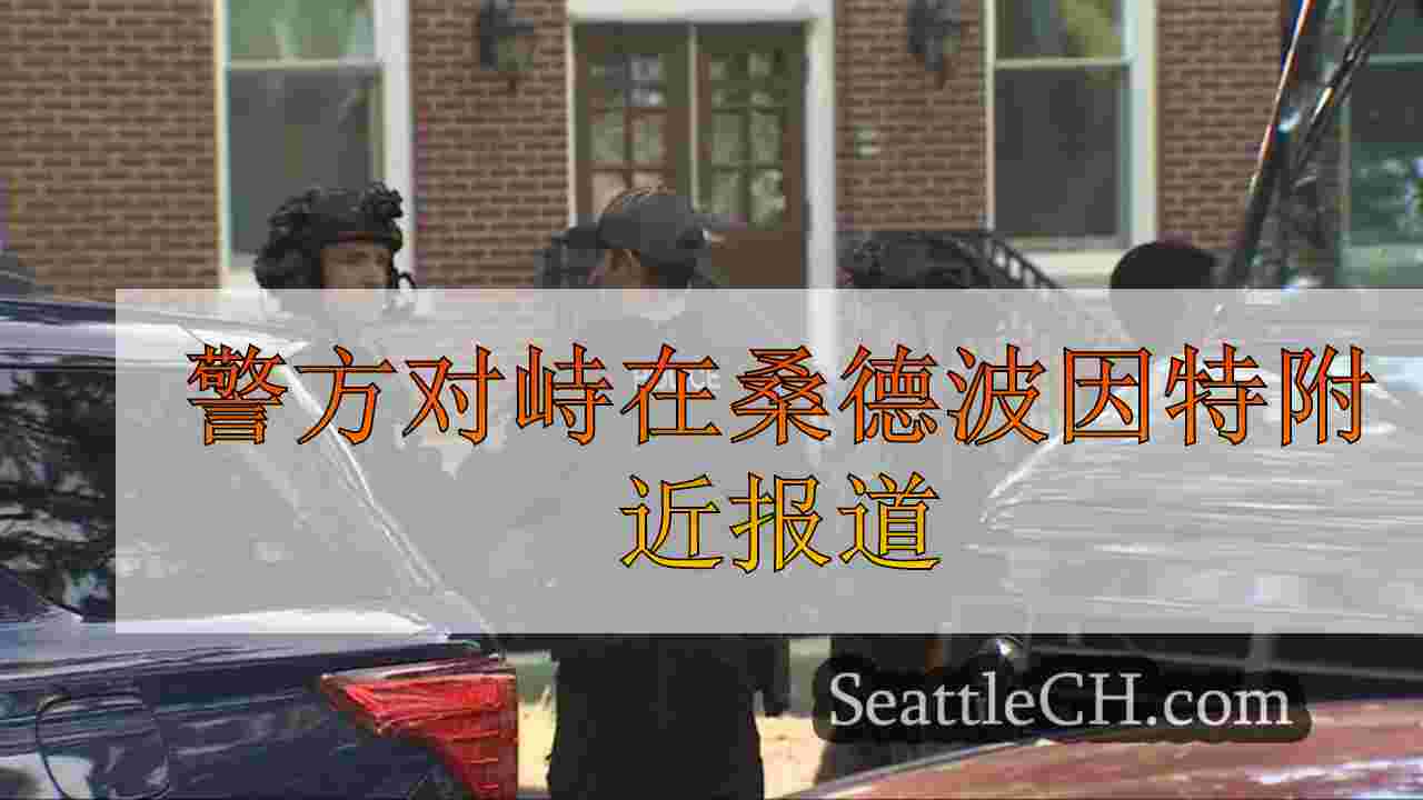 警方对峙在桑德波因特附近报道