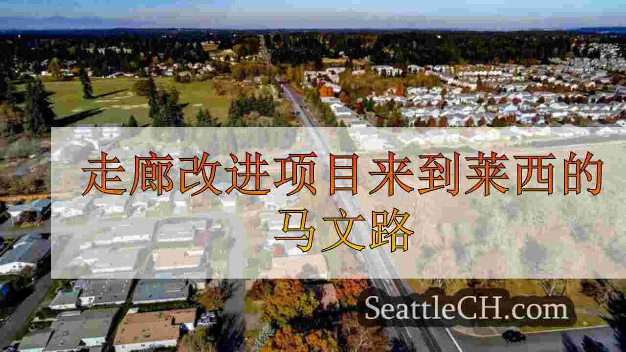 走廊改进项目来到莱西的马文路