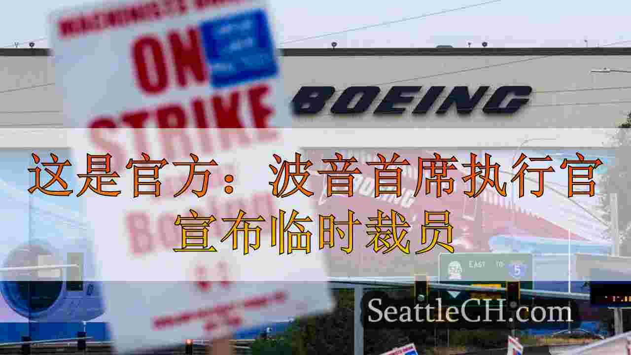 这是官方：波音首席执行官宣布为“大量”工人临时裁员