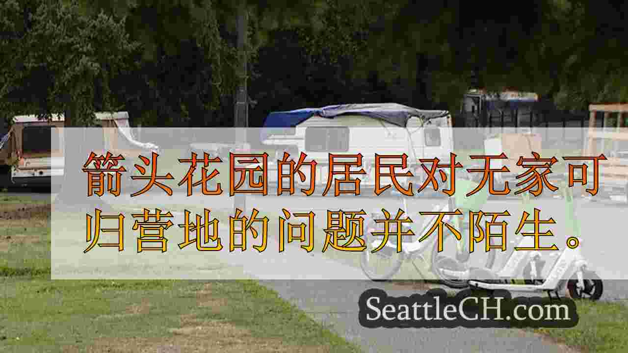 从西雅图街清除的营地，但最终进入高级公寓外