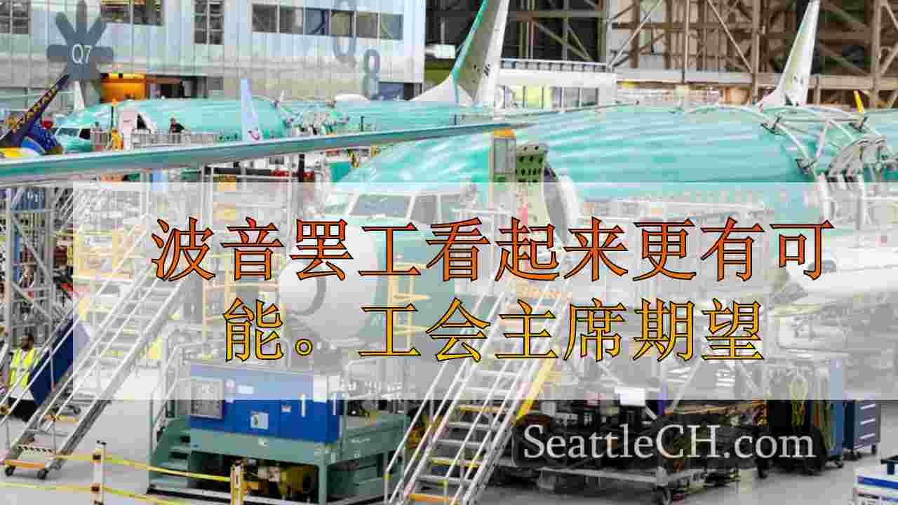 波音罢工看起来更有可能。工会主席希望工人拒绝合同要约