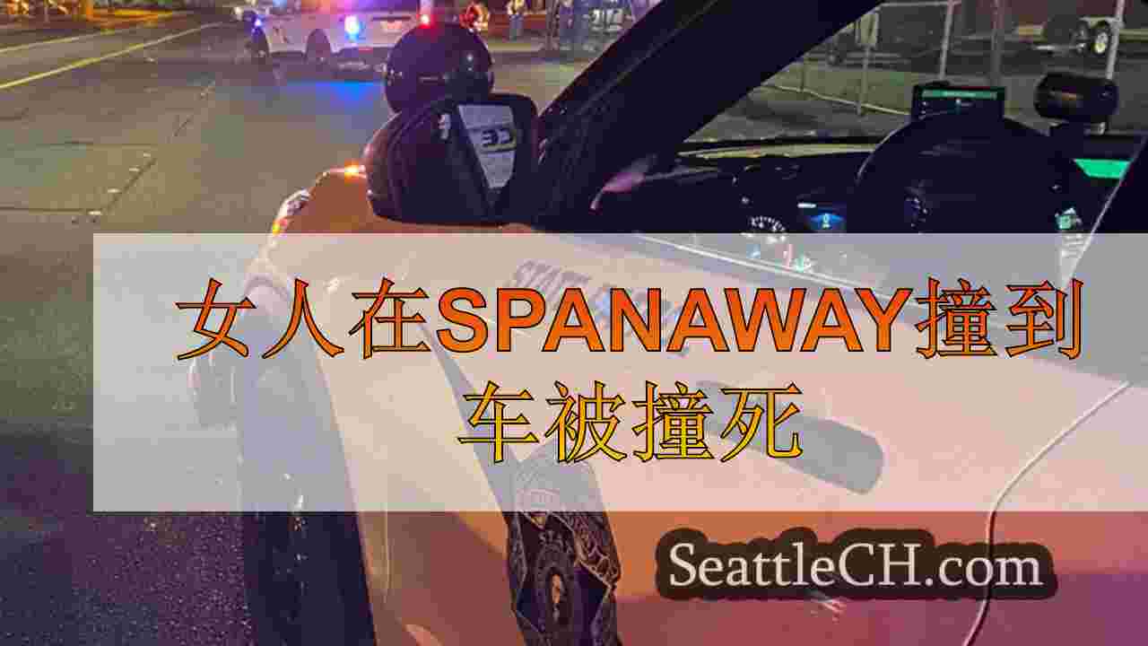 女人在Spanaway撞到车被撞死