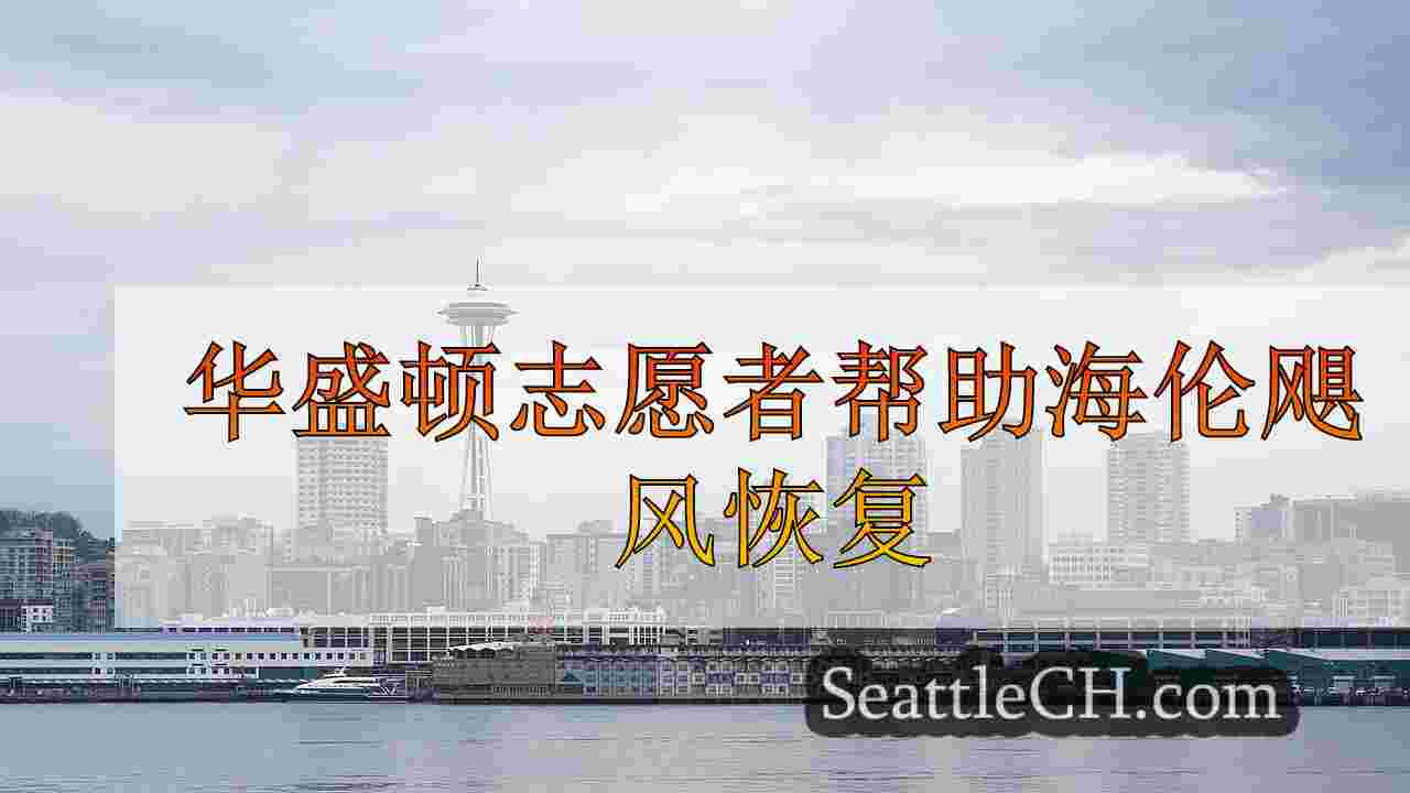 华盛顿志愿者帮助海伦飓风恢复