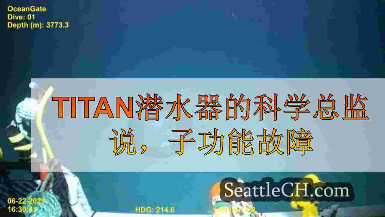 泰坦潜水科学总监说，在泰坦尼克号潜水之前，该子出现了