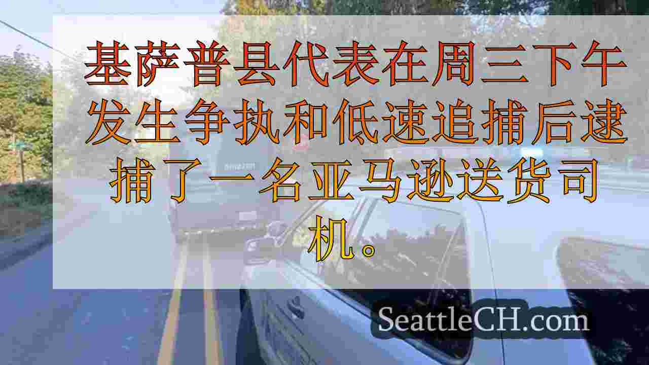 亚马逊送货司机在争执后被捕，在基萨普县追捕