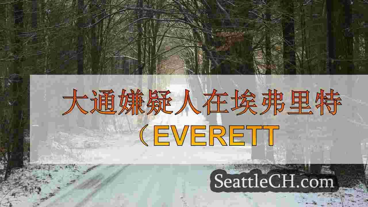 大通嫌疑人在埃弗里特（Everett