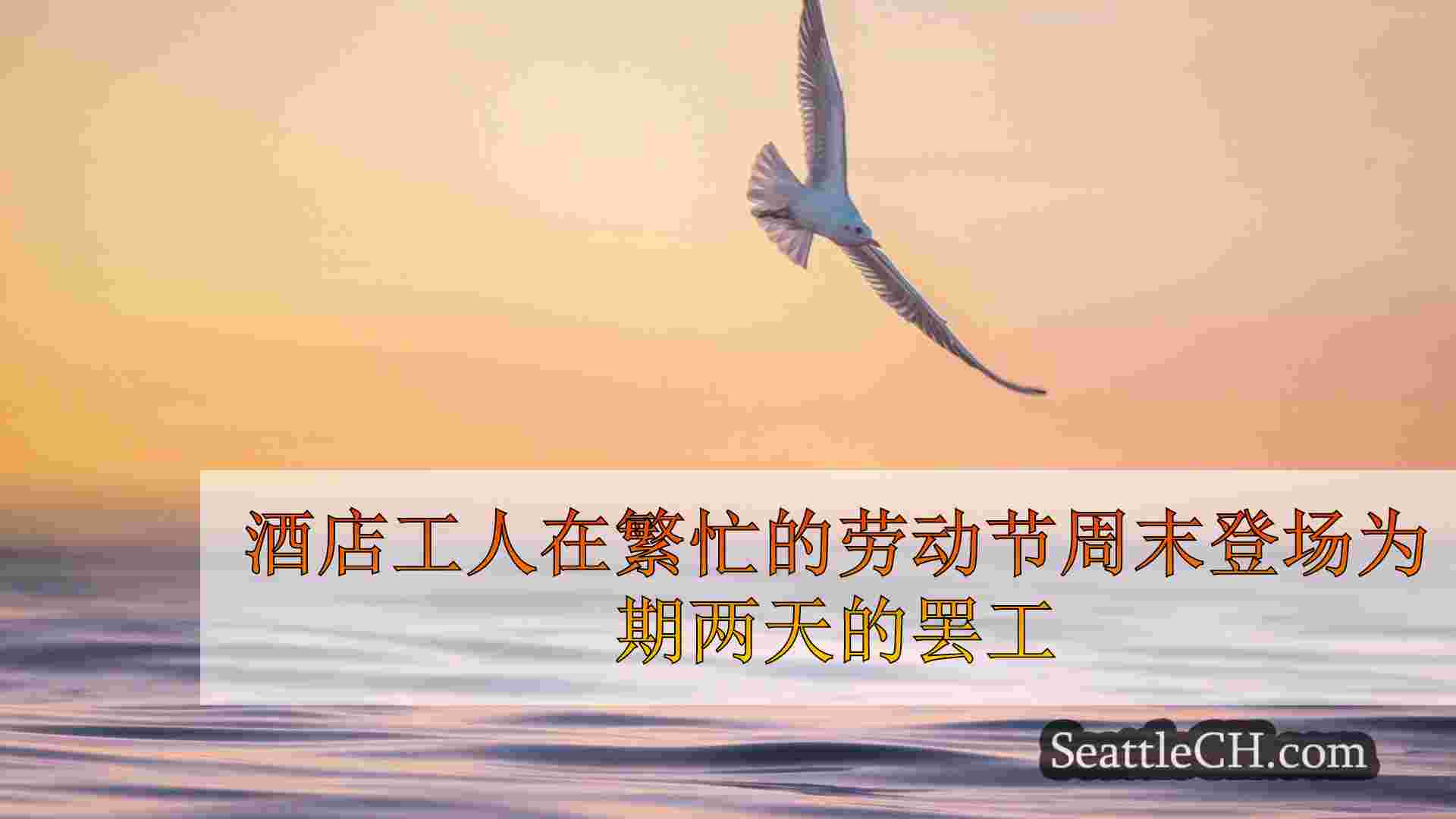 酒店工人在繁忙的劳动节周末登场为期两天的罢工