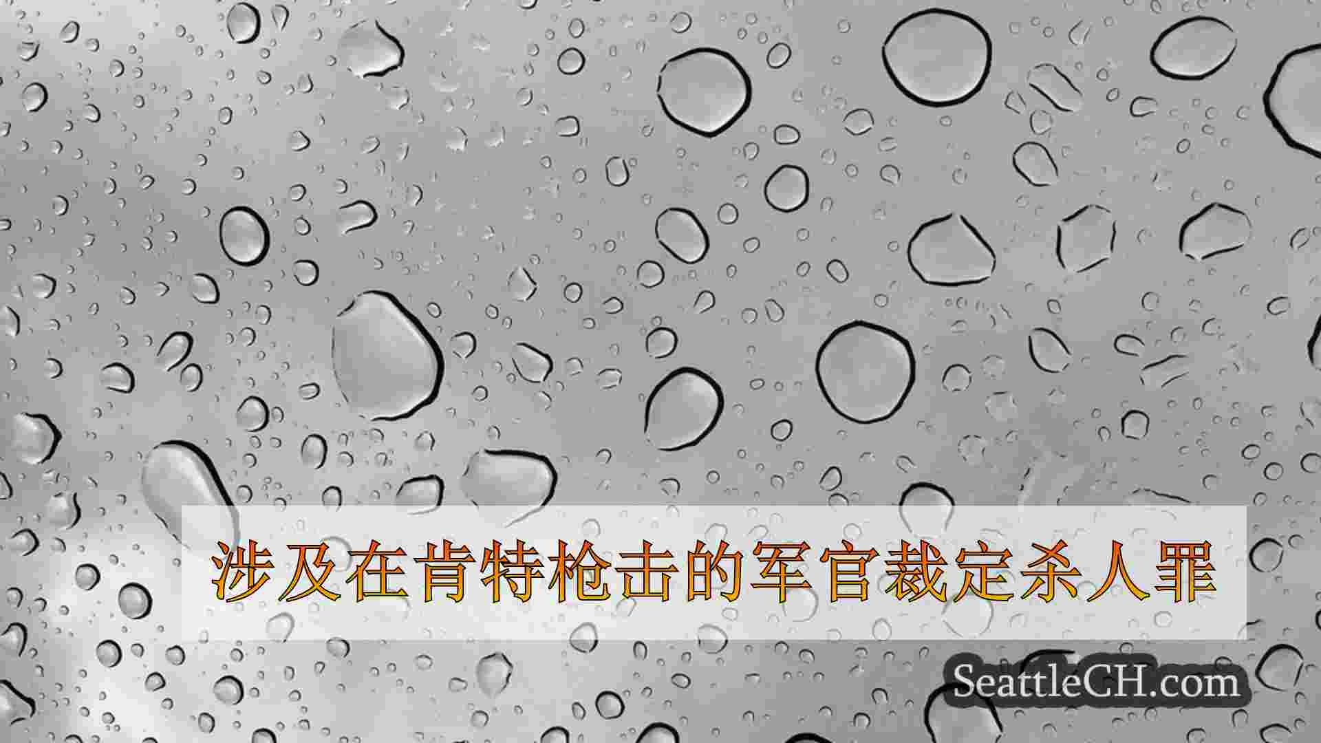 涉及在肯特枪击的军官裁定杀人罪