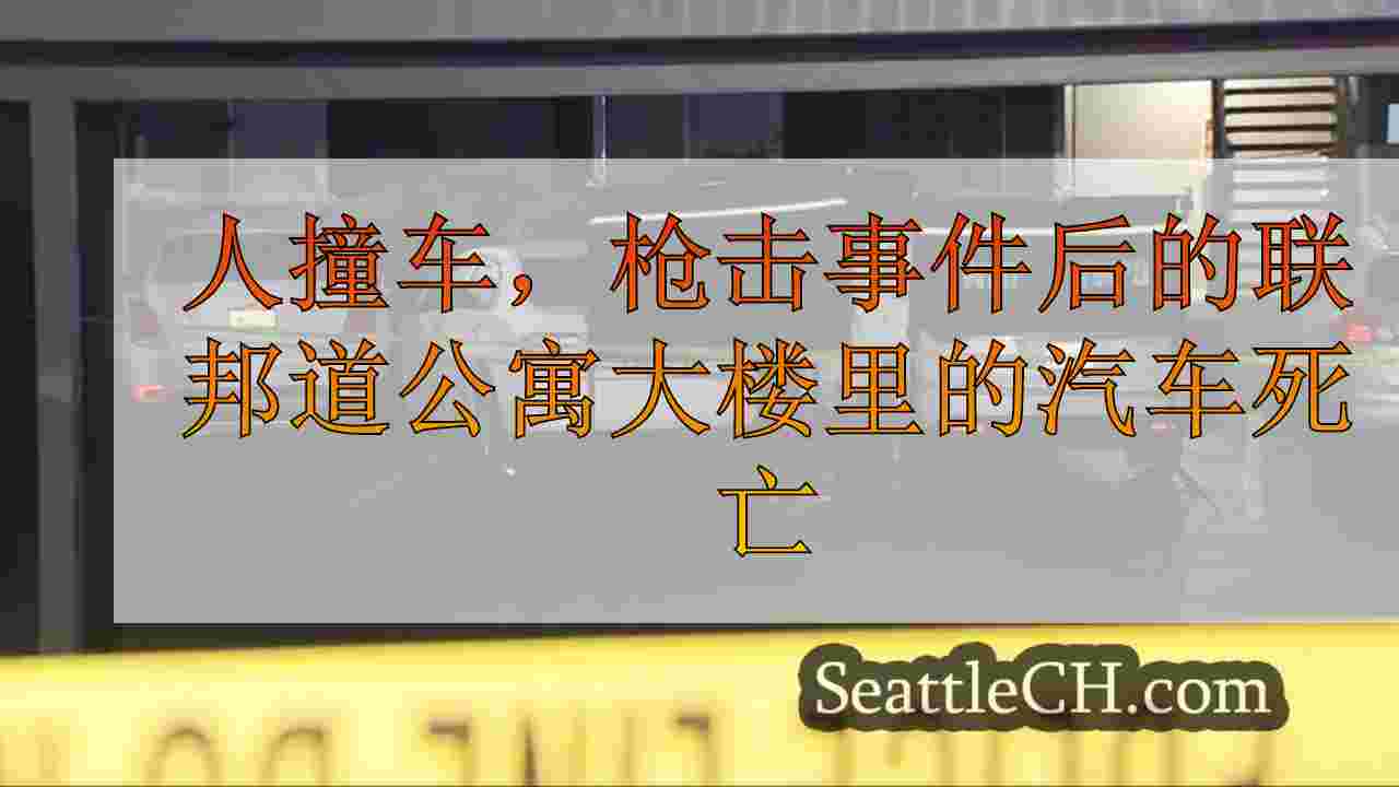 人坠毁，射击后在联邦道公寓大楼里死去