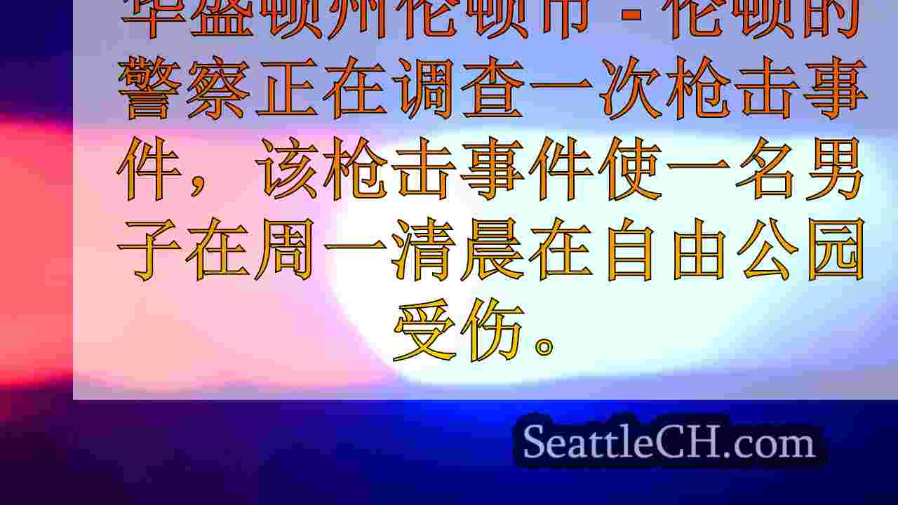 男子在华盛顿州伦顿射击后受伤