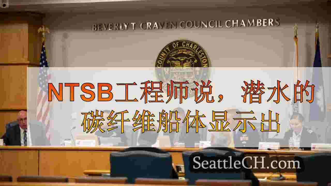 NTSB工程师说，潜水的碳纤维船体显示出缺陷的迹象