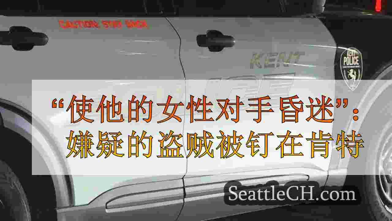 “使他的女性对手昏迷”：嫌疑的盗贼被钉在肯特