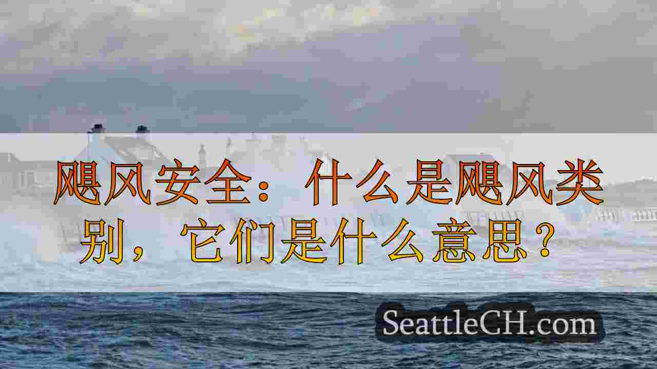 飓风安全：什么是飓风类别，它们是什么意思？