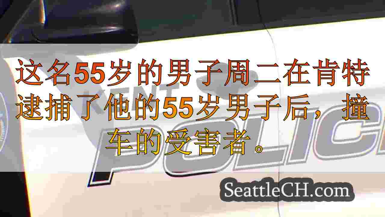 受害者在撞车后跟随人，导致肯特被捕