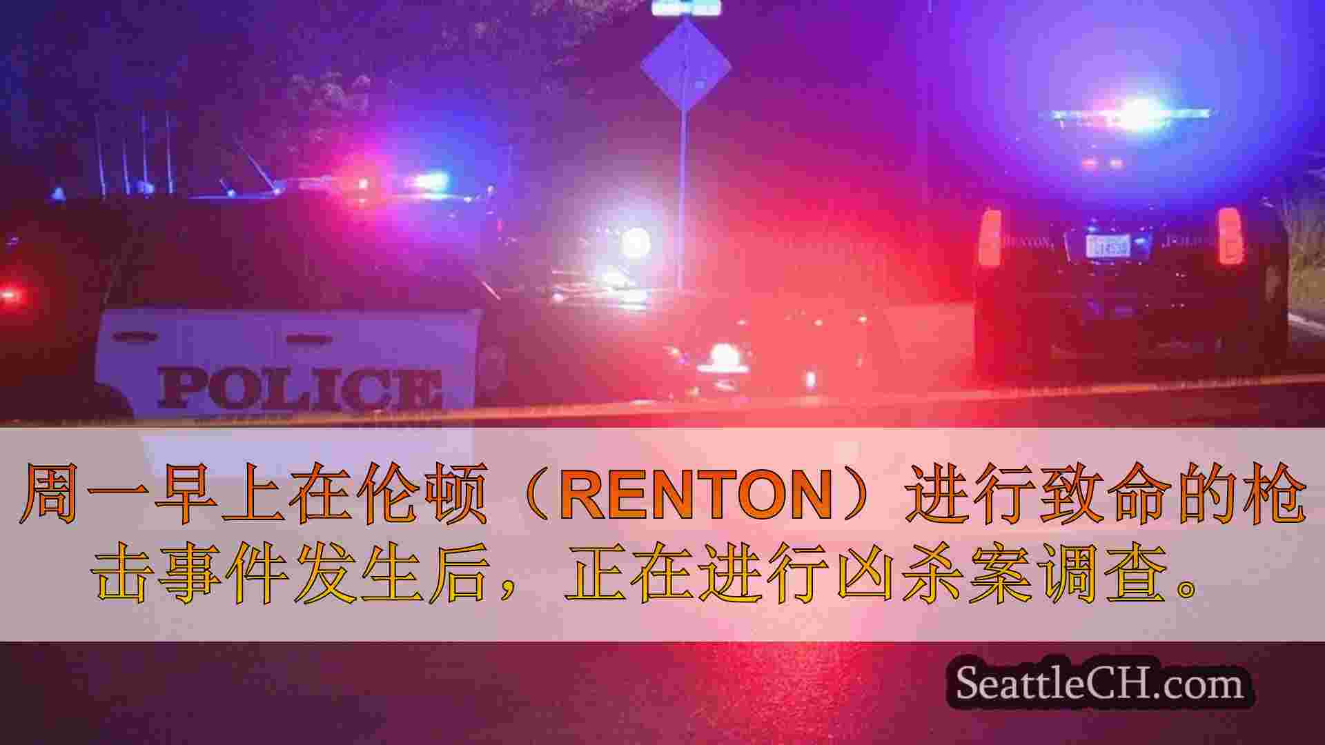 在伦顿开车射击后正在进行凶杀调查