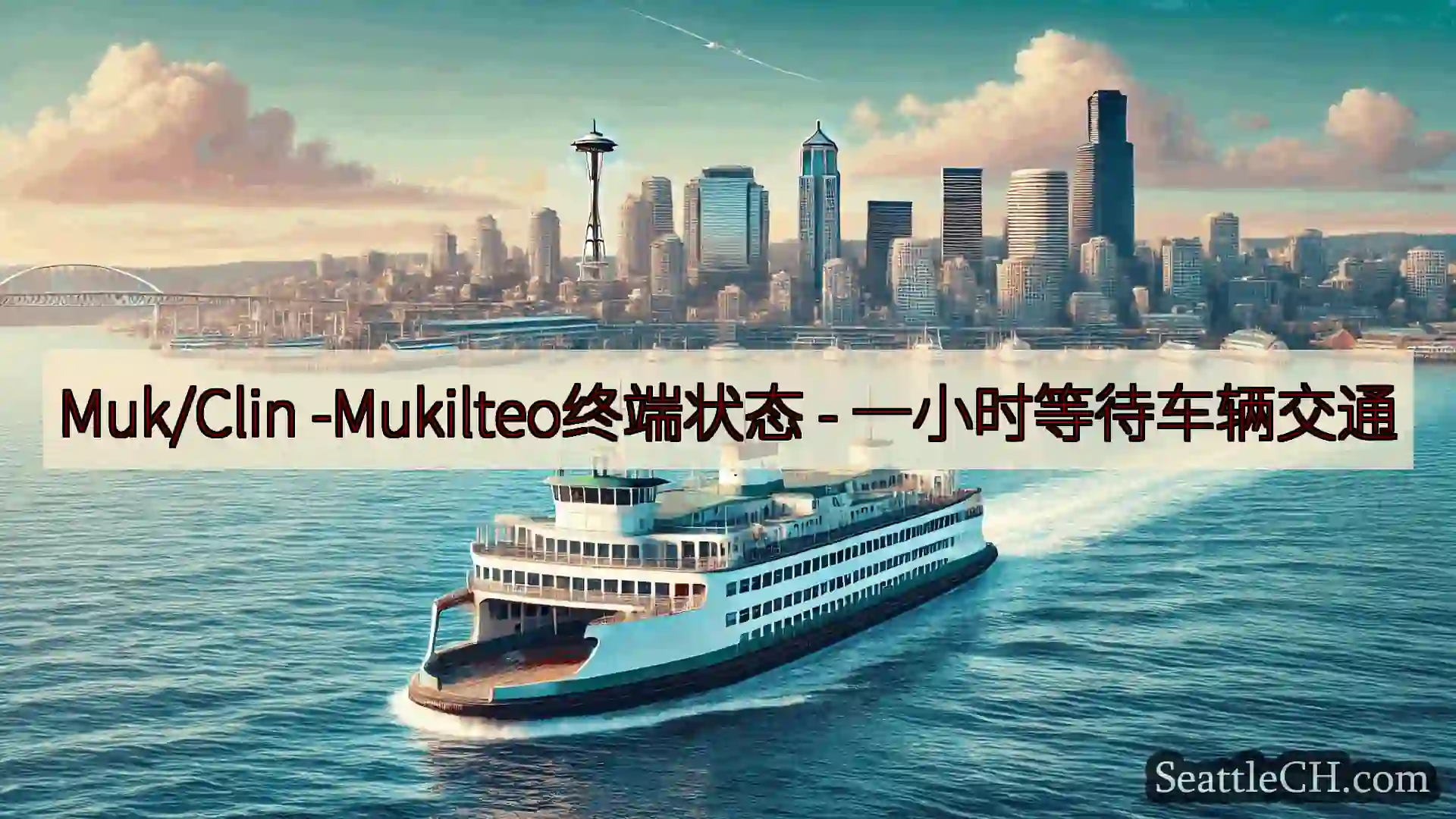 西雅图渡轮新闻 Muk/Clin -Mukilteo终端状态 -